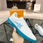 Replica Louis Vuitton Casual shoes in White with Blue