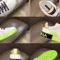 Replica DG Sneaker Portofino in White and Green sole