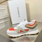 Replica Givenchy Sneaker Spectre Low in White with Orange