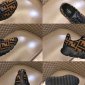 Replica Fendi Leisure Sneaker in Brown with Black