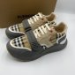 Replica BurBerry Sneaker in Brown with Grey