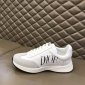 Replica Dior Sneaker B01 in White with Black Logo