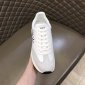 Replica Dior Sneaker B01 in White with Black Logo