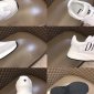 Replica Dior Sneaker B01 in White with Black Logo