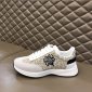 Replica Dior Sneaker B01 in White with Brown Logo