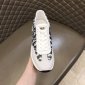 Replica Dior Sneaker B01 in White with Black Logo