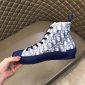 Replica BL - DIR B23 Blue HIGH-TOP SNEAKER | Womens high top sneakers, Sneakers blue, Blue high tops