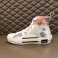 Replica BL - DIR B23 White Floral Print HIGH-TOP SNEAKER | Womens high top sneakers, Sneakers, Women men shoes