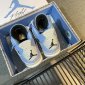 Replica Nike Sneaker Off-White™ x Air Jordan 4 in Blue