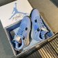 Replica Nike Sneaker Off-White™ x Air Jordan 4 in Blue