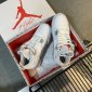 Replica Nike Sneaker Off-White™ x Air Jordan 4 in White