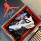 Replica Nike Sneaker Air Jordan4 Raptors NRG in White