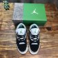 Replica Nike Sneaker Air Jordan 3 in Black with Green