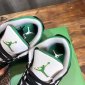 Replica Nike Sneaker Air Jordan 3 in Black with Green