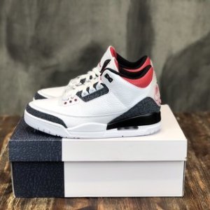 Nike Sneaker Air Jordan 3 SE-T JP Denim Fire Red