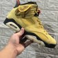 Replica Nike Sneaker Travis Scott x Air Jordan6 in Yellow