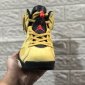 Replica Nike Sneaker Travis Scott x Air Jordan6 in Yellow