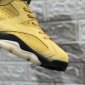 Replica Nike Sneaker Travis Scott x Air Jordan6 in Yellow