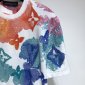 Replica LV Watercolor Knitting Shirt