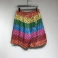 Replica GUCCI double G colorful rainbow shorts