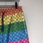 Replica GUCCI double G colorful rainbow shorts