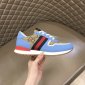 Replica GUCCI Men's Sneaker with calf printing