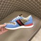 Replica GUCCI Men's Sneaker with calf printing