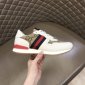 Replica GUCCI Men's Sneaker with calf printing