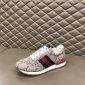 Replica GUCCI Men's Sneaker with calf printing