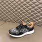 Replica GUCCI Men's Sneaker with calf printing