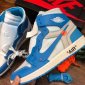 Replica NIKE Air Jordan 1 x OFF-WHITE Sneaker