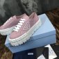 Replica Prada classic sneaker with double Canvas