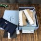 Replica Prada classic sneaker with double Canvas