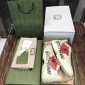 Replica GUCCI - Authenticated Rhyton Trainer - Leather White Floral