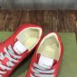 Replica GUCCI Aria 100th Anniversary Rhyton Sneakers Printed Leather Red