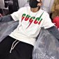 Replica Gucci Printing T-shirt with white