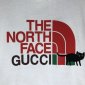 Replica GUCCI x Northface black cat T-Shirt