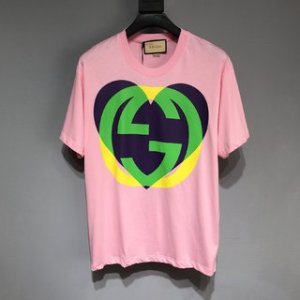 Gucci 2022SS double G heart T-shirt