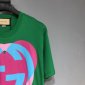 Replica Gucci 2022SS double G heart T-shirt