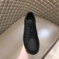 Replica Fendi Sneaker leather low-tops in Black