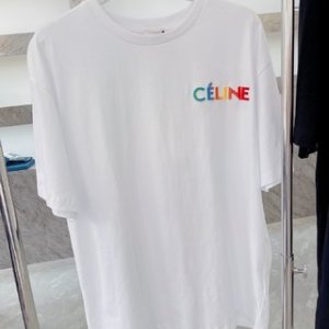 Celine 2022 new arrival rainbow T-shirt