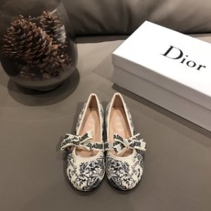 Dior 2022 Children's princess shoes Dancing shoes