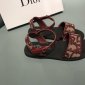 Replica Dior retro girl's sandals