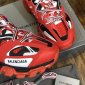 Replica Balenciaga Triple S retro Clunky Sneakers in Red