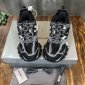 Replica Balenciaga Triple S retro Clunky Sneakers in Black