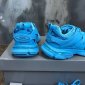 Replica Balenciaga Triple S retro Clunky Sneakers in Blue