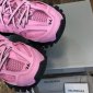 Replica Balenciaga Triple S retro Clunky Sneakers in Pink