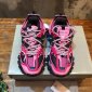 Replica Balenciaga Triple S retro Clunky Sneakers in Pink