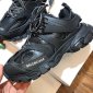 Replica Balenciaga Triple S retro Clunky Sneakers in Black