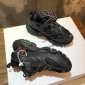 Replica Balenciaga Triple S retro Clunky Sneakers in Black